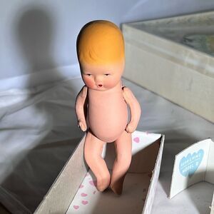 Vintage small baby doll Kerr & Hinz Bisque